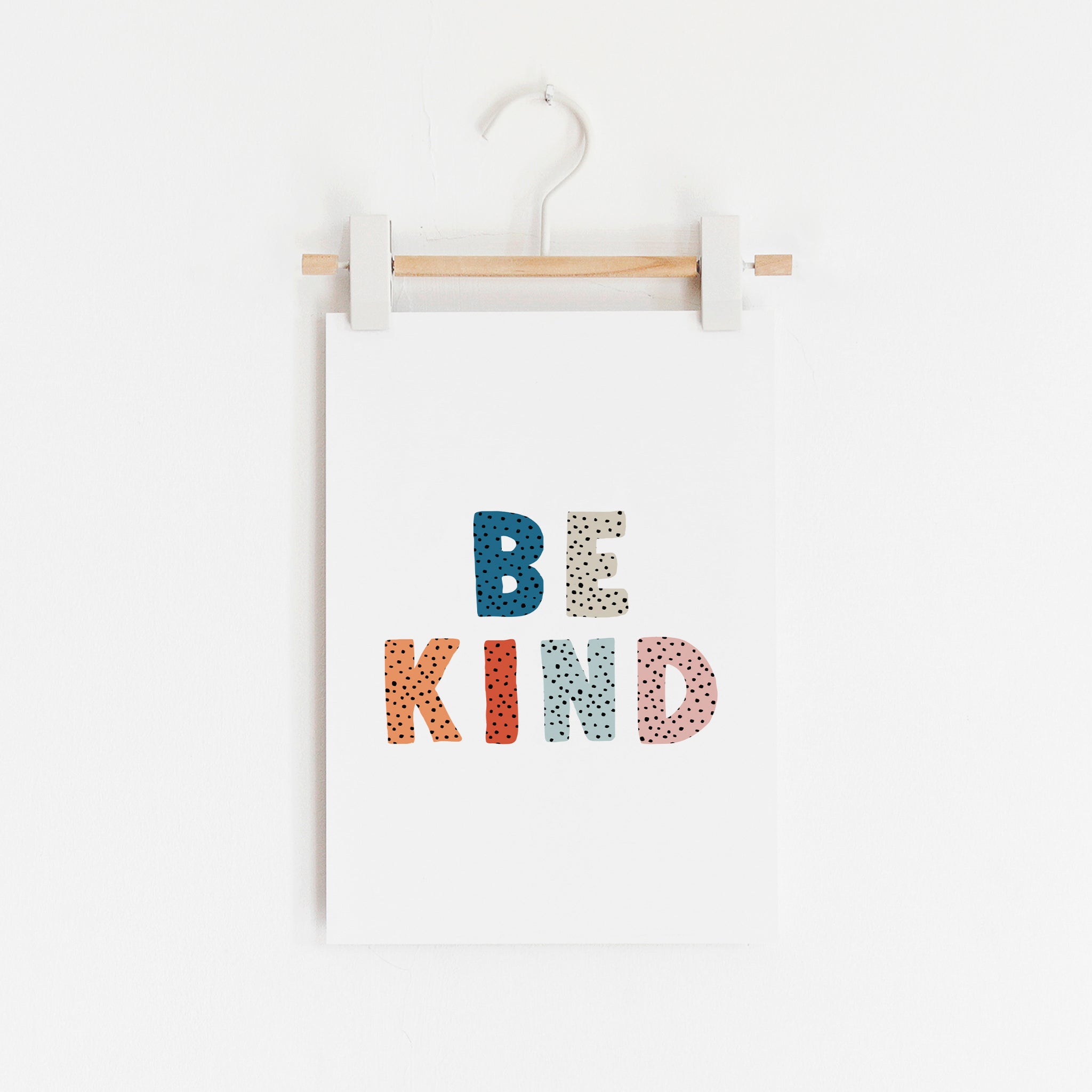 Be Kind - Spotty | Unframed
